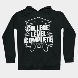 College Level Complete Funny Video Gamer Graduation Hoodie